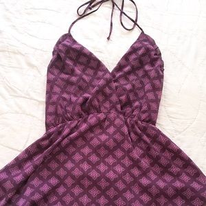 Purple/Pink Halter Top